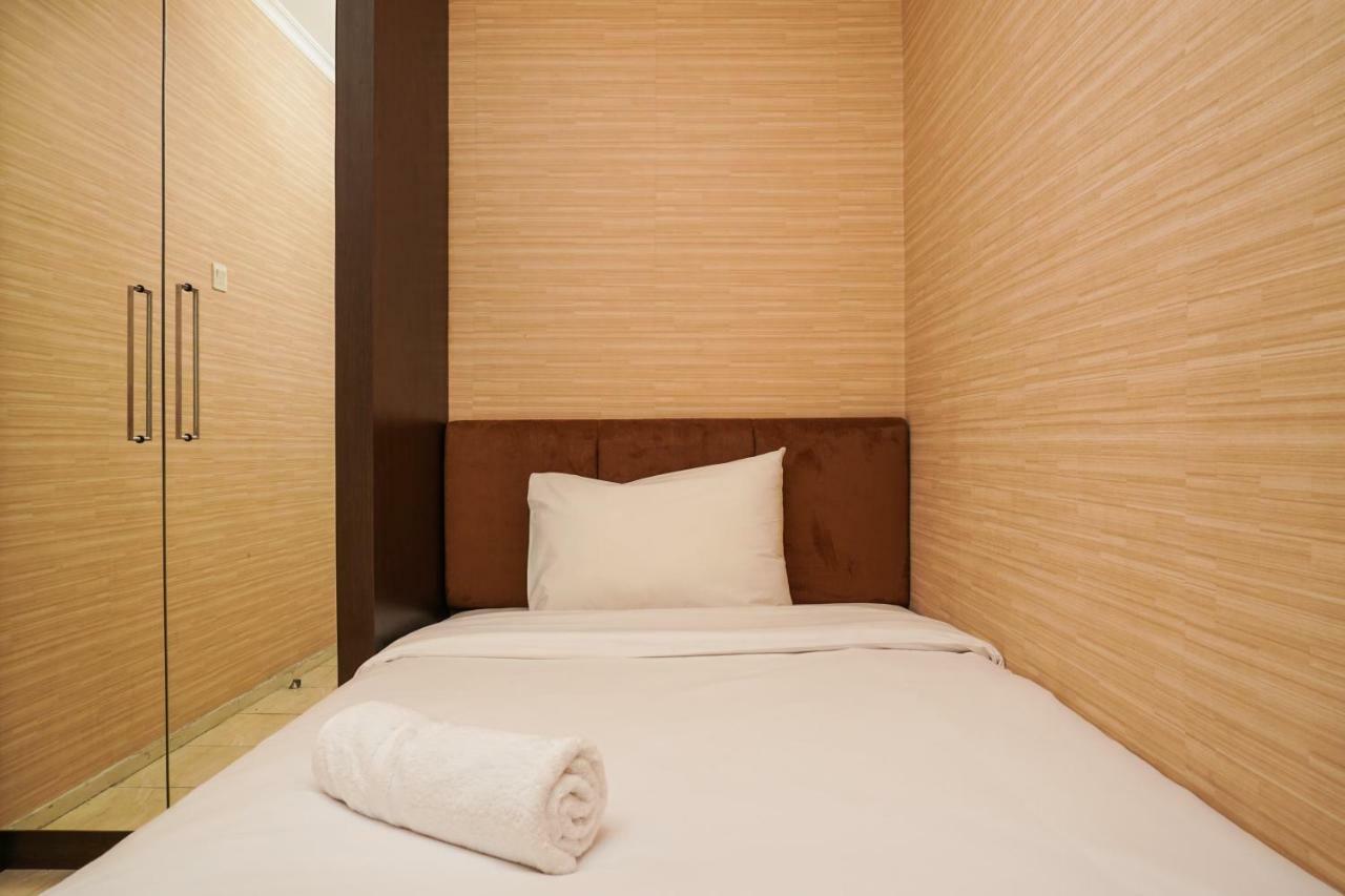 Apartemen 92 m² dengan 3 kamar tidur dan 2 kamar mandi pribadi di Senayan Jakarta Bagian luar foto